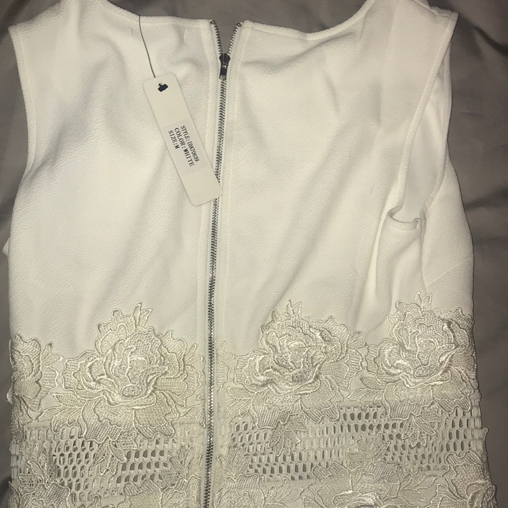 white dress